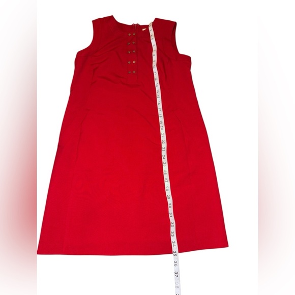 Lark & Ro Red Sleeveless Sheath Dress - Picture 6 of 6